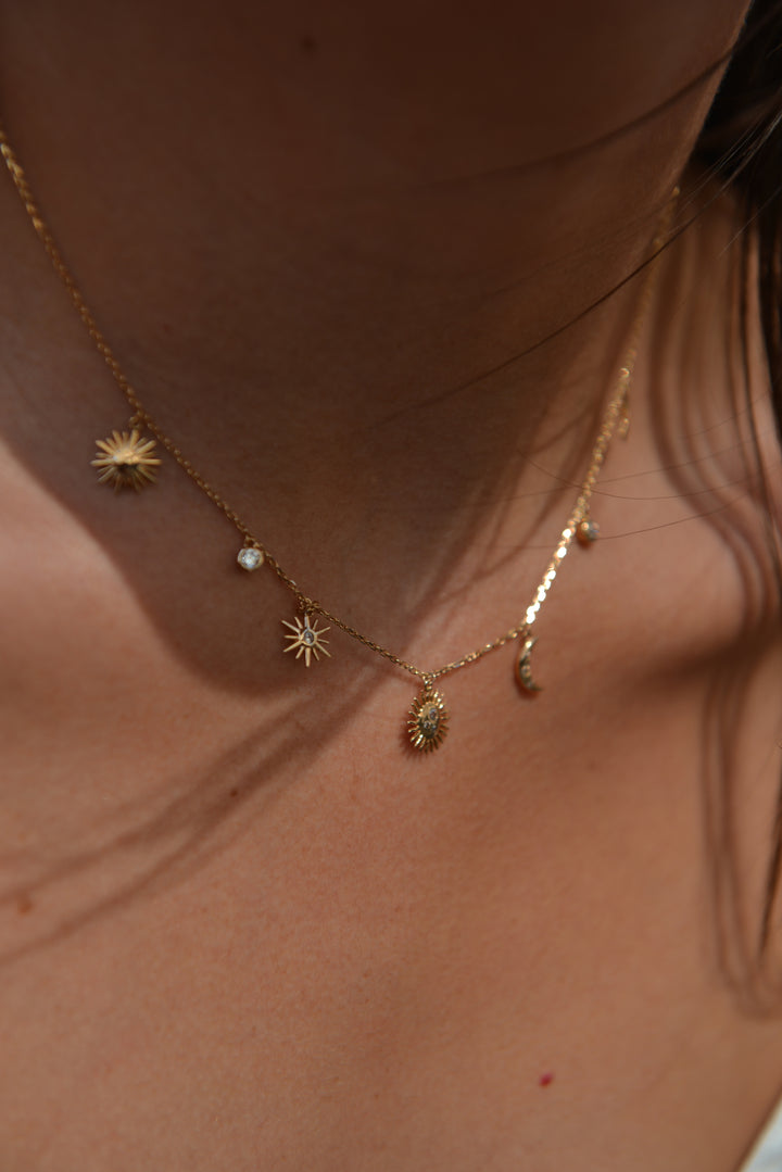 Collier Plaqué Or & OZ Univers