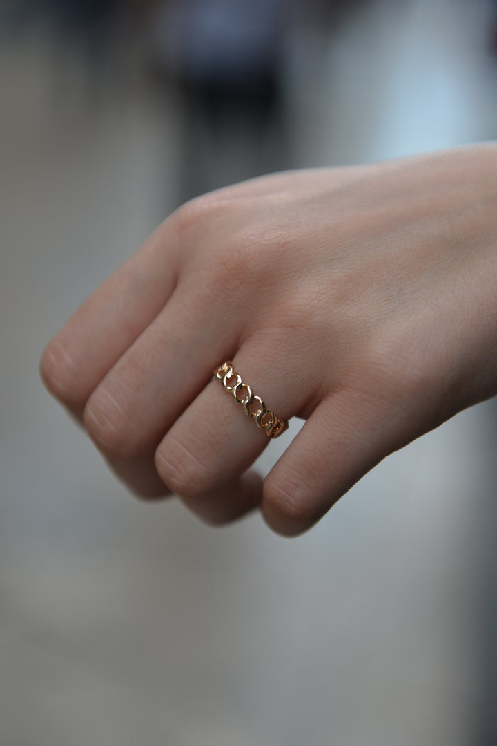 Bague Plaqué Or Neha