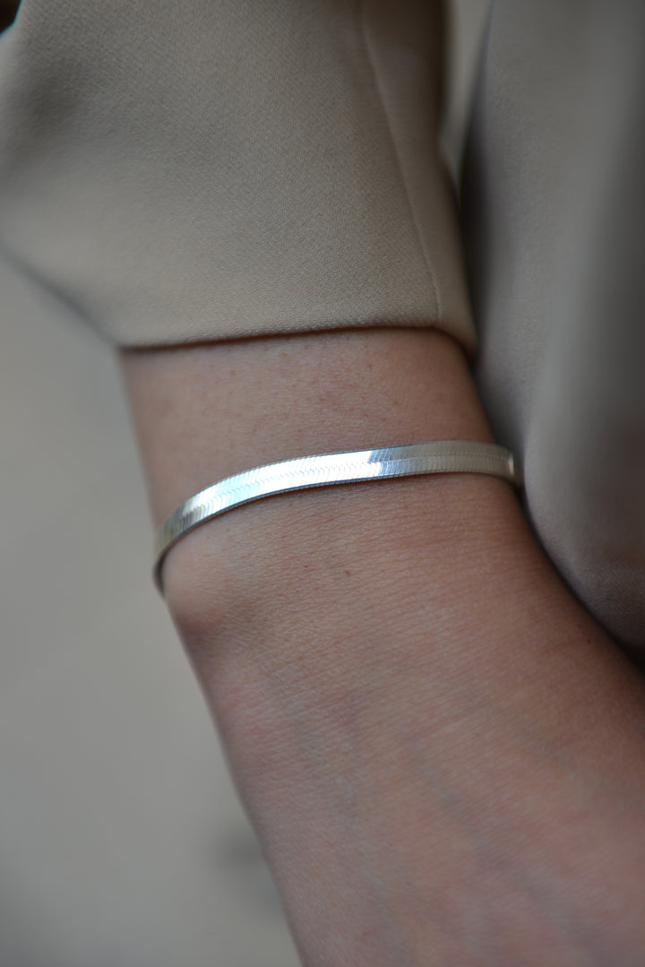 Bracelet Argent 925 maille miroir London