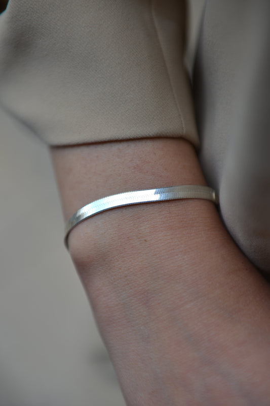 Bracelet Argent 925 maille miroir London