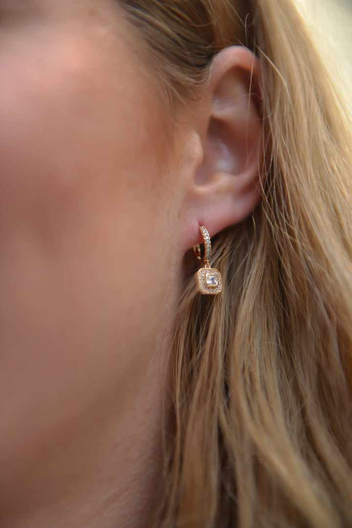 Boucles d'oreilles Plaqué Or & OZ Daphné