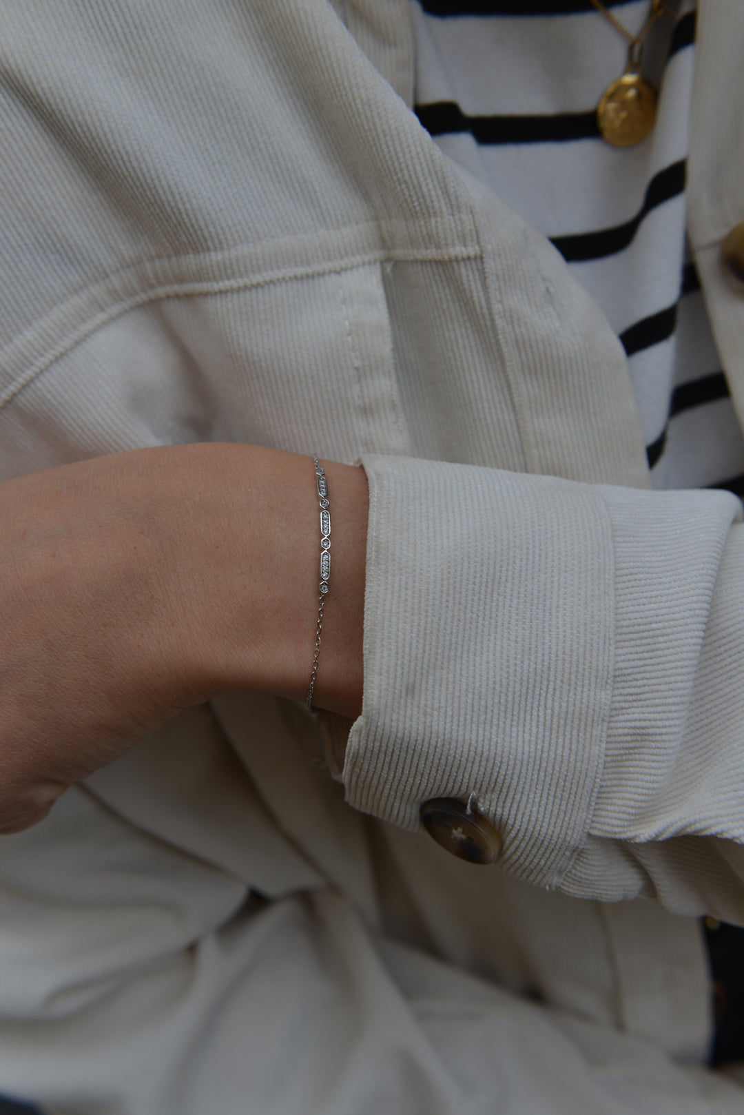 Bracelet Argent 925 & OZ Mona