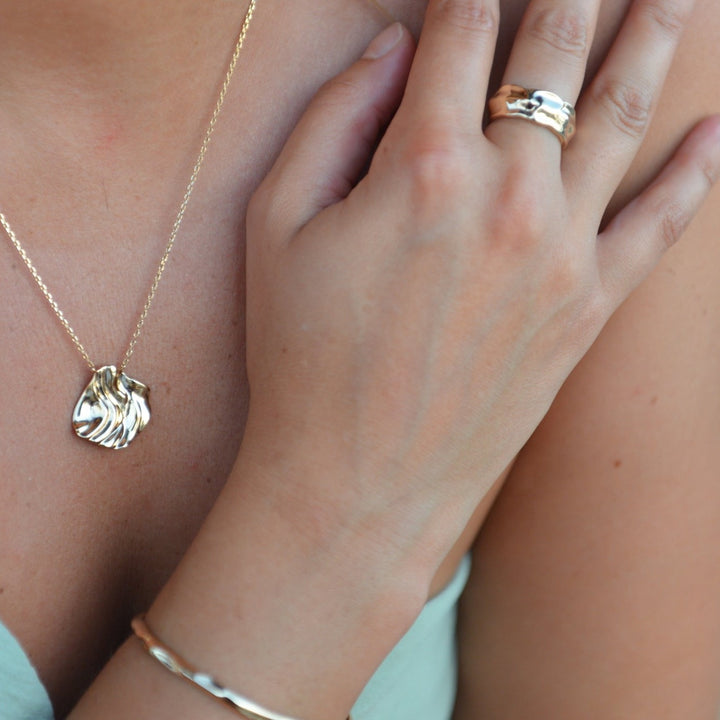 Bague Plaqué Or Minorque