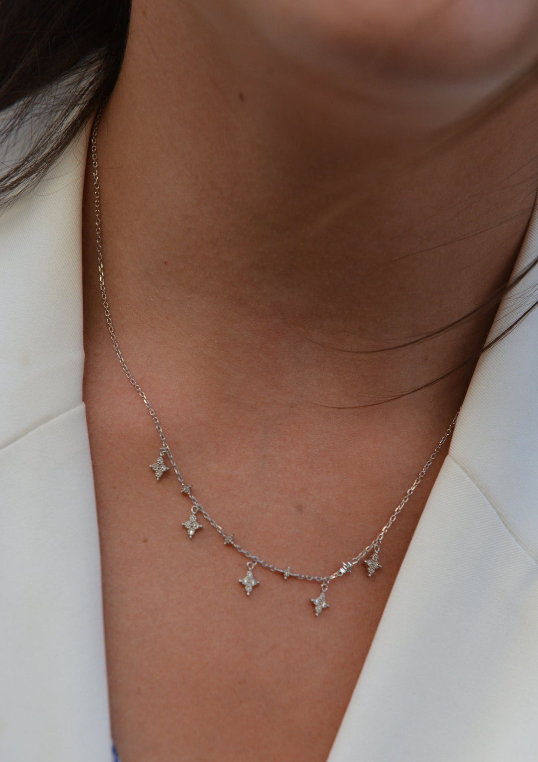 Collier Argent 925 & OZ Naya