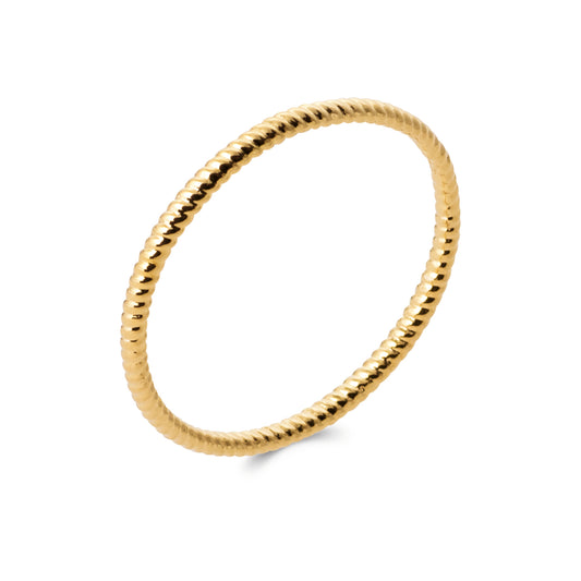 Bague Plaqué Or Capri