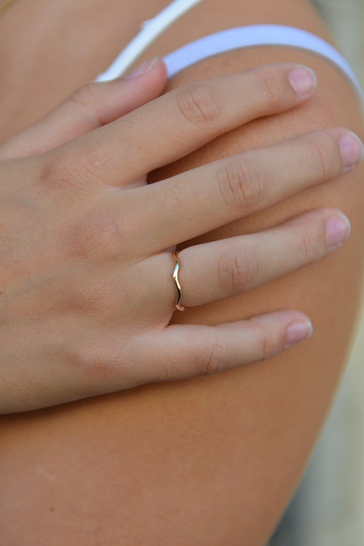 Bague Plaqué Or Luiza