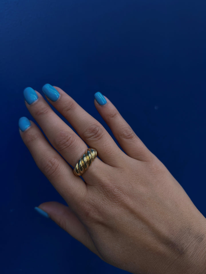 Bague Plaqué Or Charlotte