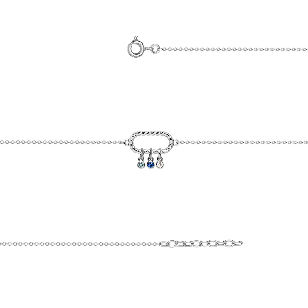 Bracelet Argent 925 & Oz Ourlet Saunier
