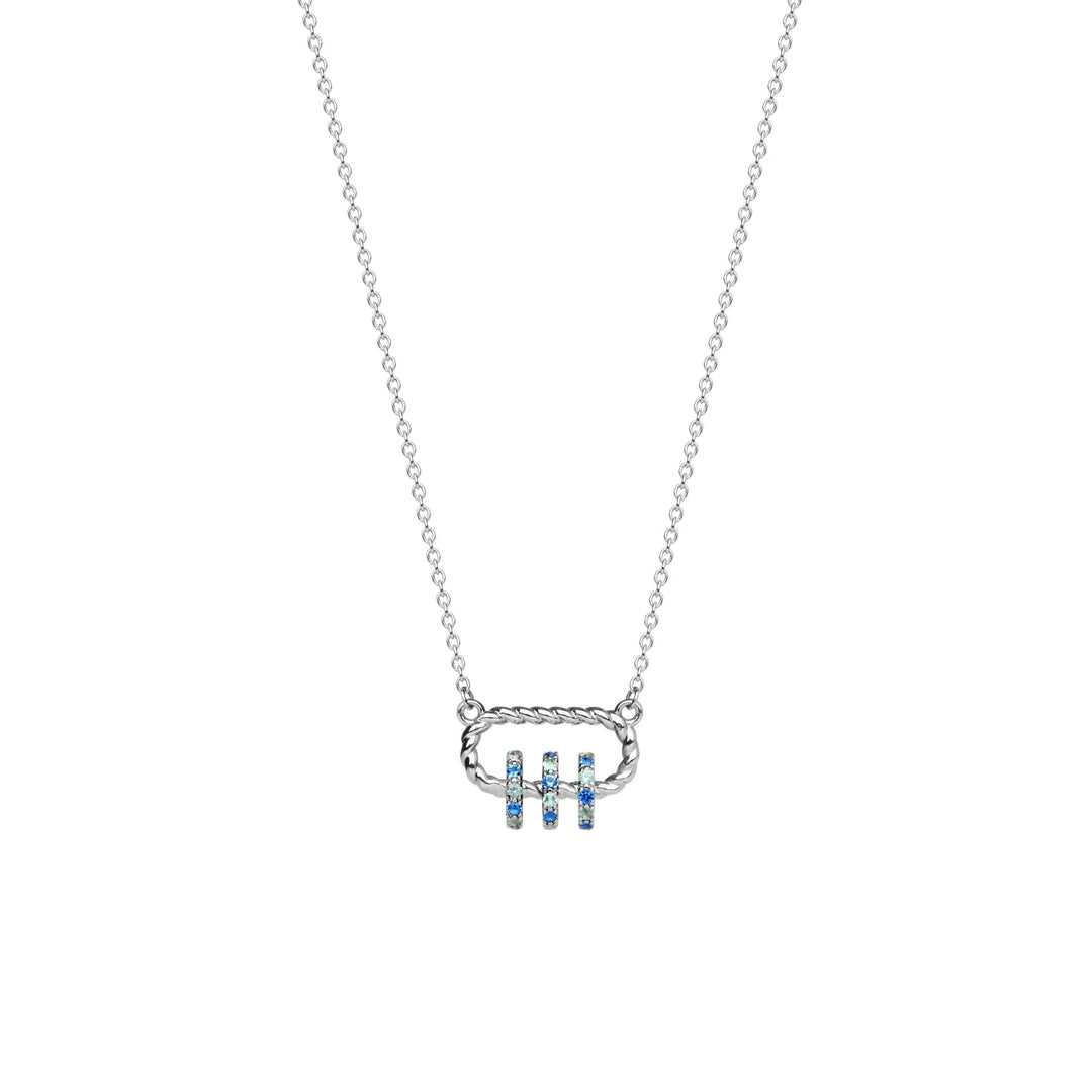 Collier Argent 925 & Oz Ourlet Saunier