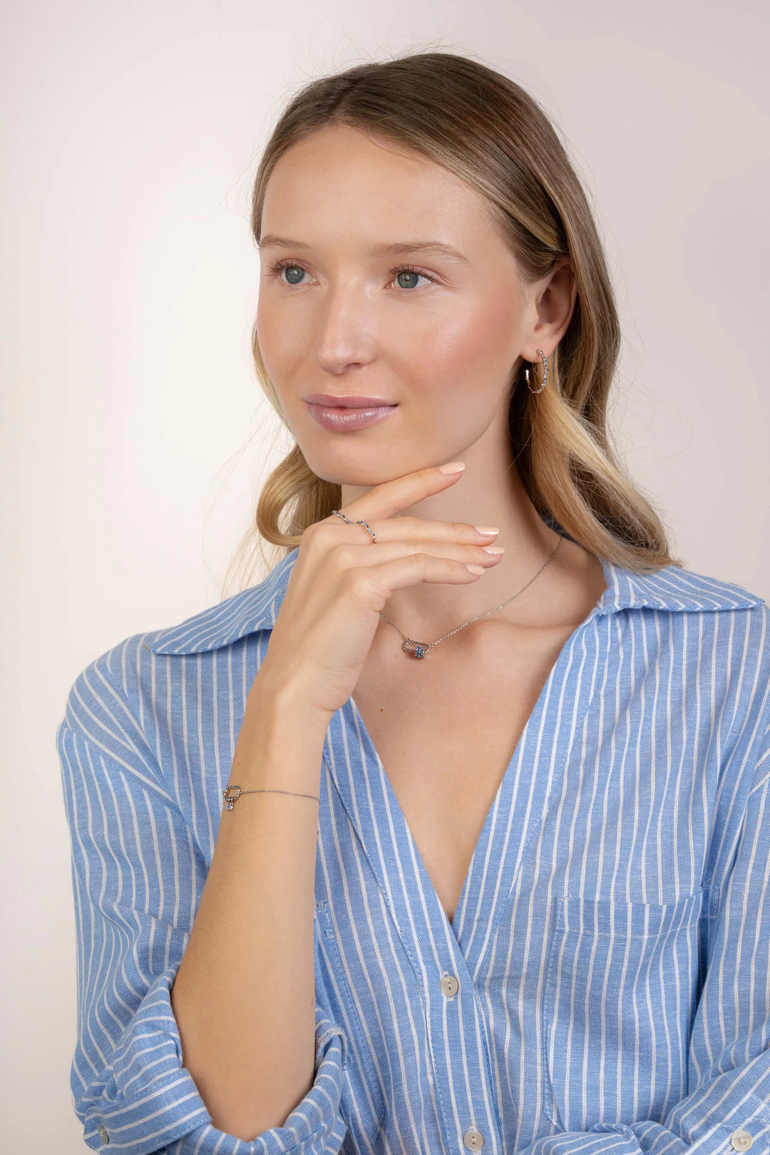 Collier Argent 925 & Oz Ourlet Saunier