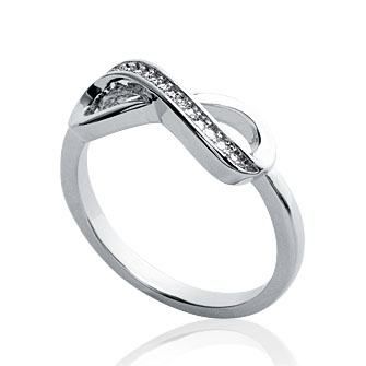 Bague Argent 925 & OZ motif infini