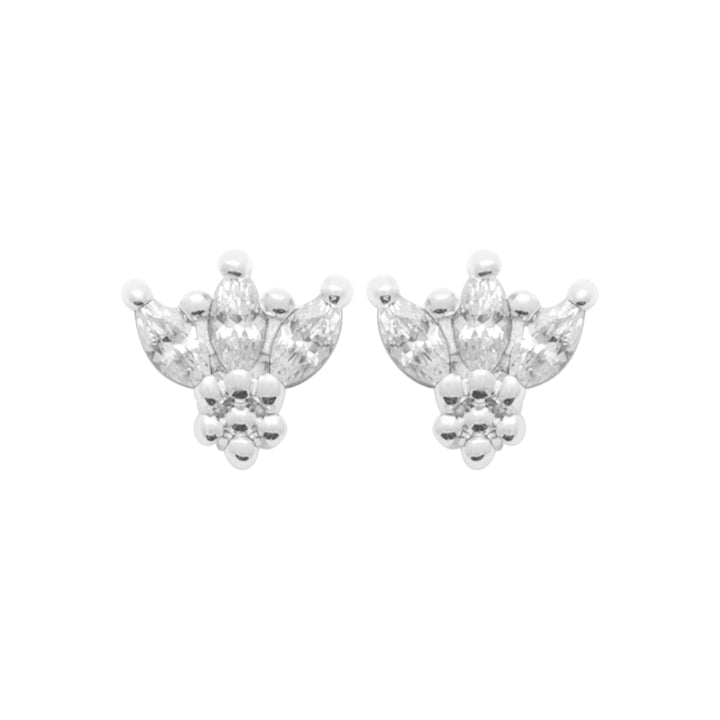 Boucles d'oreilles Argent 925 & Oz Swan