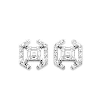 Boucles d'oreilles Argent 925 & Oz puces Lloyd
