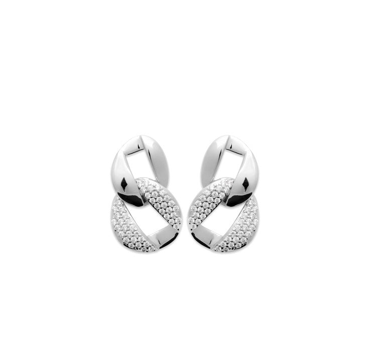 Boucles d'oreilles Argent 925 & OZ Annouck