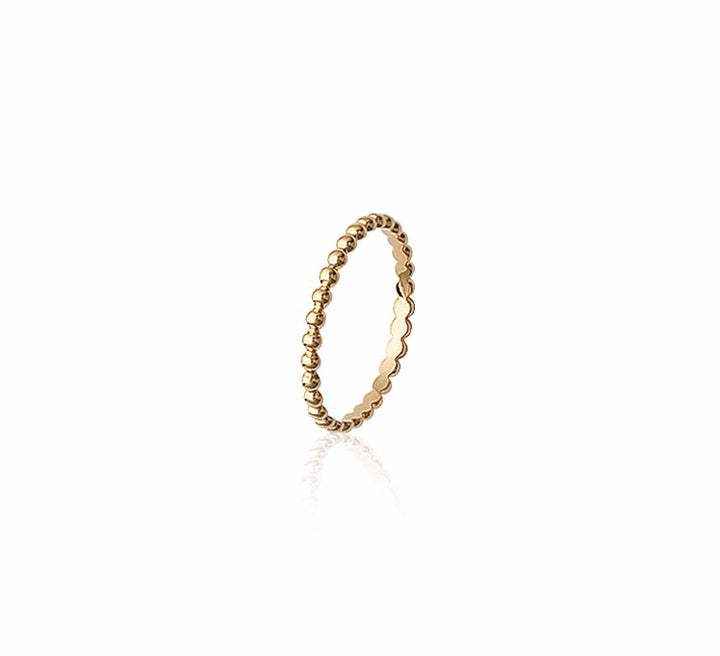 Bague Plaqué Or Indra