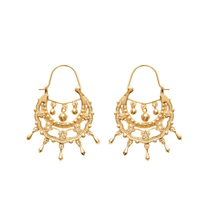 Boucles d'oreilles Plaqué Or Roxanne