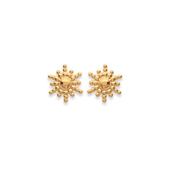 Boucles d'oreilles Plaqué Or puces Vahaïna