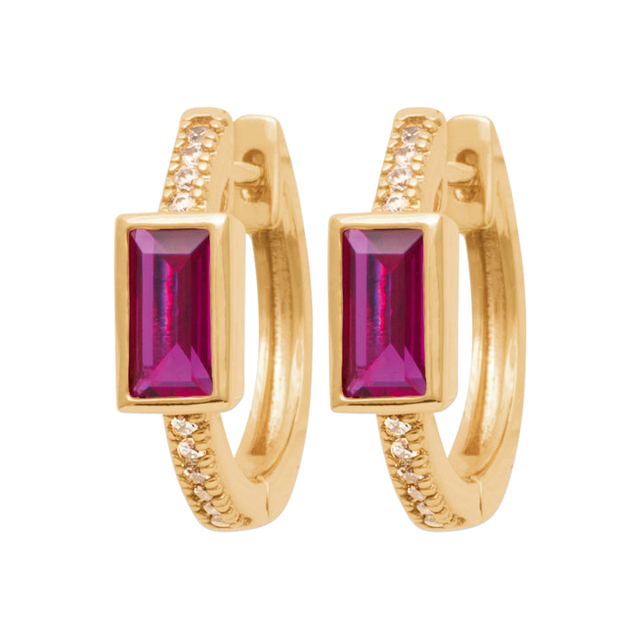 Boucles d'oreilles Plaqué Or & Oz Nicoletta