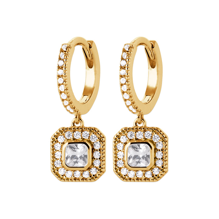 Boucles d'oreilles Plaqué Or & OZ Daphné