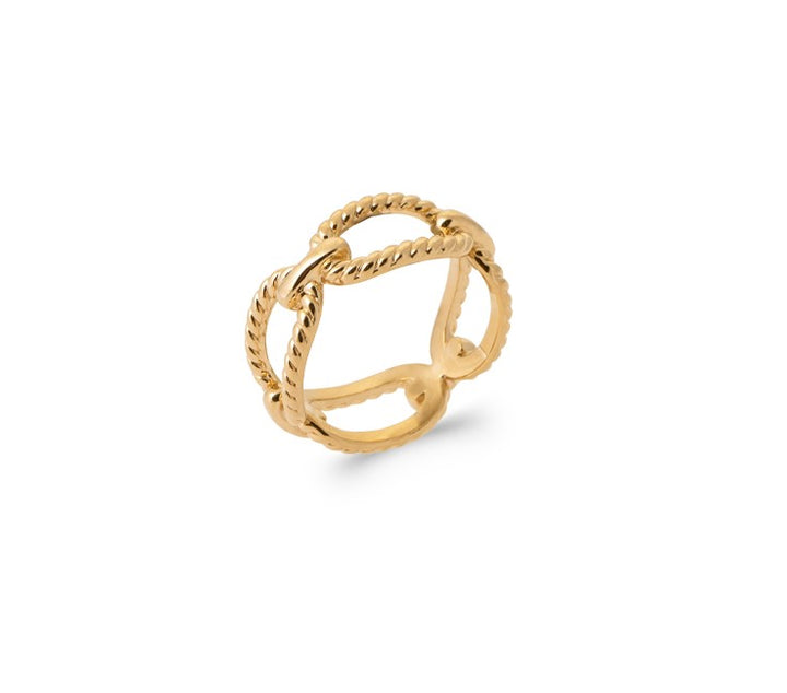 Bague Plaqué Or Zuma