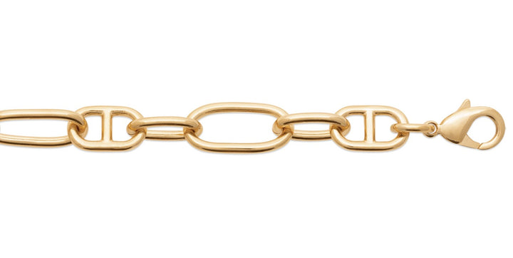 Bracelet Plaqué Or maille marine Enola