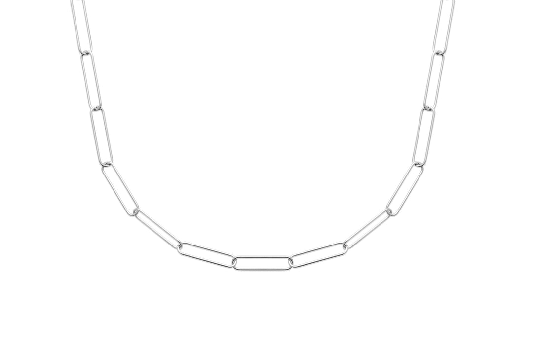 Collier Argent 925 maille trombone Zoé