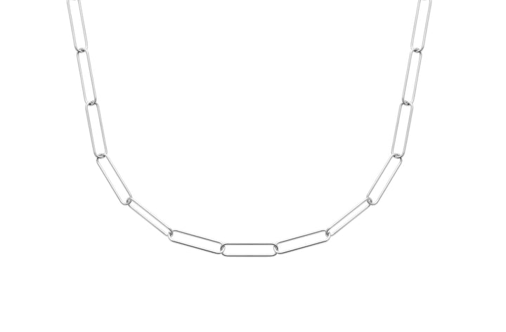 Collier Argent 925 maille trombone Zoé