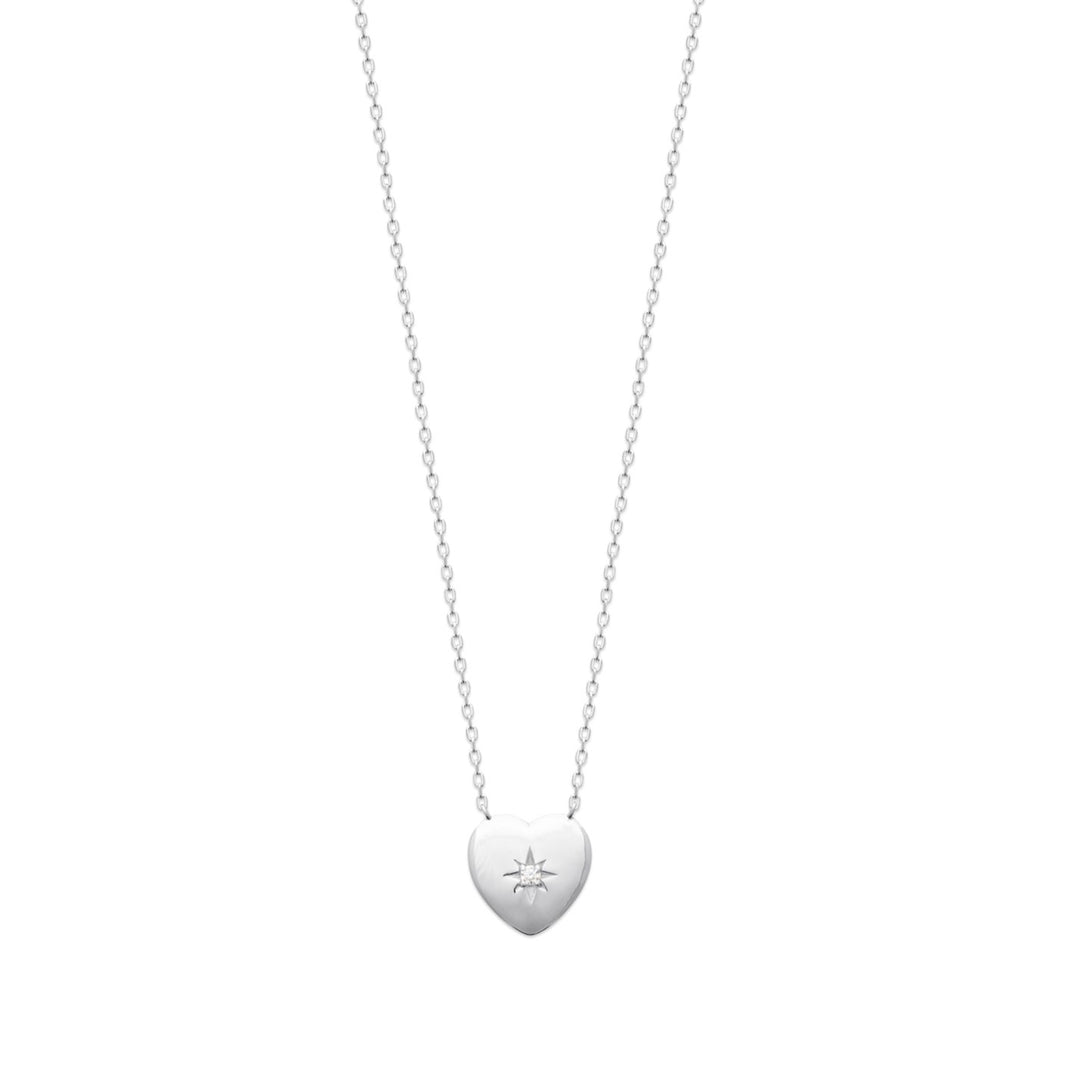 Collier Argent 925 forme coeur & OZ Valentine