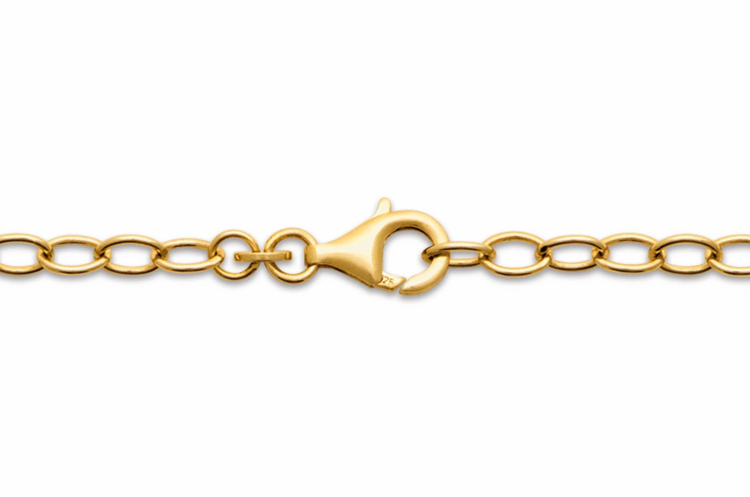 Bracelet Plaqué Or motif cadenas Bianca