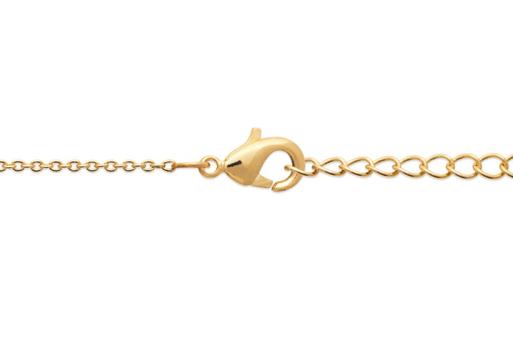 Bracelet Plaqué Or & Aventurine Galet