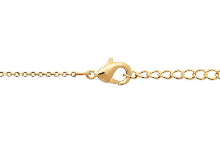 Bracelet Plaqué Or & Quartz Rose Galet